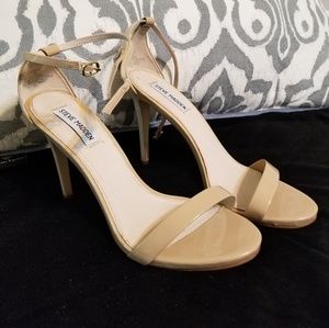 Steve madden heels tan 9m
